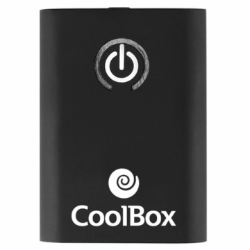 Audio Bluetooth Uztvērējs-Raidītājs CoolBox COO-BTALINK 160 mAh Melns