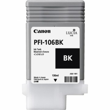 Oriģinālais Tintes Kārtridžs Canon PFI-106 BK Melns