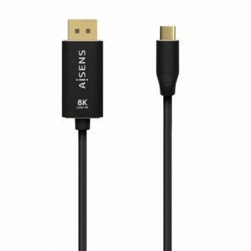 Адаптер USB-C—DisplayPort Aisens A109-0686 Чёрный 80 cm