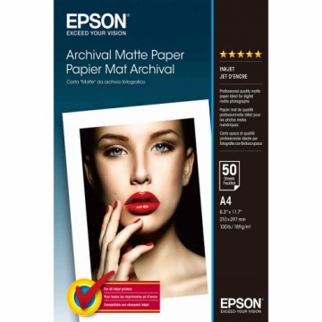 Матовая фотобумага Epson C13S041342 A4 (1 штук)