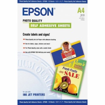 Клейкая бумага Epson C13S041106 A4 10 Листья (1 штук)