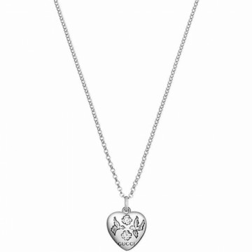 Ladies' Necklace Gucci YBB455542001 Silver