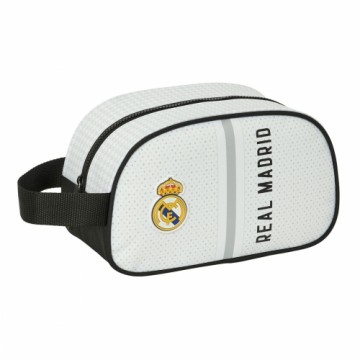 Дорожный несессер Real Madrid C.F. Белый Серый Спортивный 26 x 15 x 12 cm