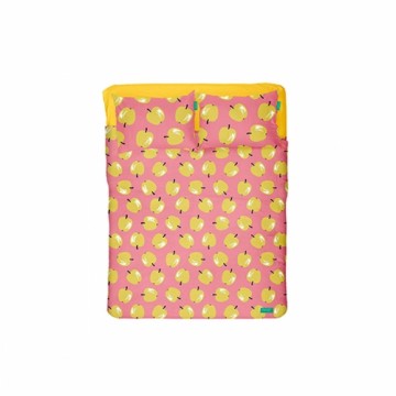 Bedding set Benetton Yellow Pink Apple 4 Pieces