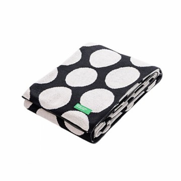 Blanket Benetton Black Mouse 140 x 190 cm