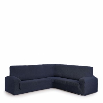 Sofa Cover Eysa ROC Blue 110 x 120 x 600 cm Corner-cupboard