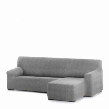 Right short arm chaise longue cover Eysa ROC Light grey 120 x 120 x 360 cm