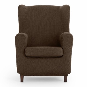 Wingback chair cover Eysa ULISES Brown 80 x 100 x 90 cm