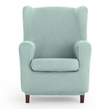 Wingback chair cover Eysa ULISES Aquamarine 80 x 100 x 90 cm