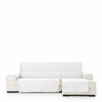 Right short arm chaise longue cover Eysa SILVER White 100 x 110 x 240 cm