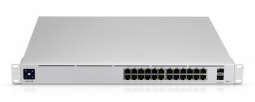 Ubiquiti UniFi Pro 24-Port PoE Managed L2/L3 Gigabit Ethernet (10/100/1000) Power over Ethernet (PoE) 1U Silver