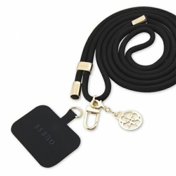 Guess GUOUCNMG4EK Universal CBDY Cord pasek czarny|black Nylon 4G Metal Charm