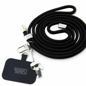 Karl Lagerfeld KLUCNMSCKIK Universal CBDY Cord pasek czarny|black