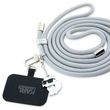 Karl Lagerfeld KLUCNMSCKIG Universal CBDY Cord pasek szary|grey