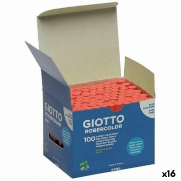 Krītiņi Giotto Robercolor Sarkans 16 gb. 100 Daudzums