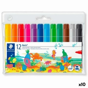 Set of Felt Tip Pens Staedtler Noris Club Multicolour (10 Units)