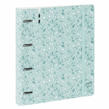 Ring binder Safta Light blue flowers