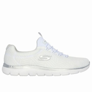 Running Shoes for Adults Skechers Summits-Artistry Chi White