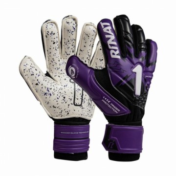 Goalkeeper Gloves Rinat Magnetik Spine Turf Purple Adults