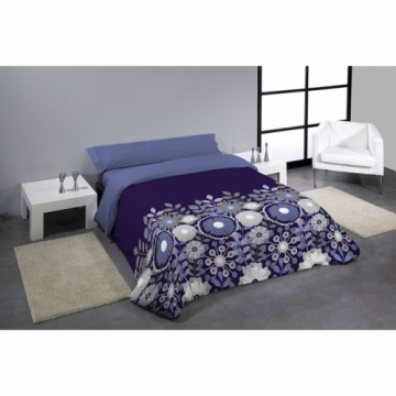 Duvet cover set Hosteline LIBRE Blue Single 3 Pieces