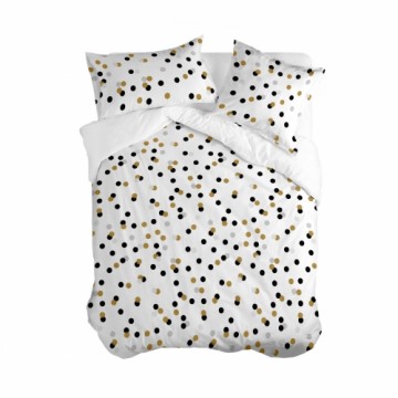 Nordic cover HappyFriday Blanc Golden dots Multicolour 140 x 200 cm