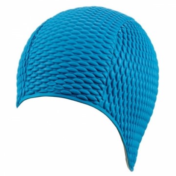 Swim cap adult BECO BUBBLE 7300 6 rubber blue for adult