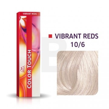 Wella Professionals Color Touch Vibrant Reds profesionālā demi-permanentā matu krāsa ar daudzdimensiju efektu 10|6 60 ml