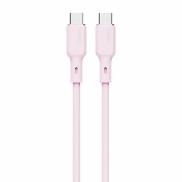 USB-C to USB-C Cable Aukey CB-SCC102, 100W, 1.8m (pink)