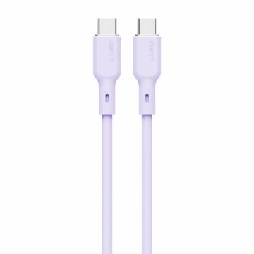 USB-C to USB-C Cable Aukey CB-SCC102, 100W, 1.8m (lavender)