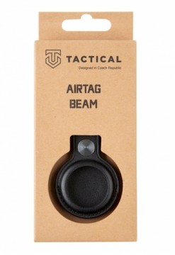 Tactical Airtag Beam Leather Black