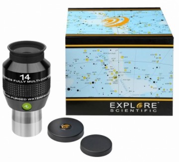 EXPLORE SCIENTIFIC 82° Ar okulārs 14 mm (1,25 collas)