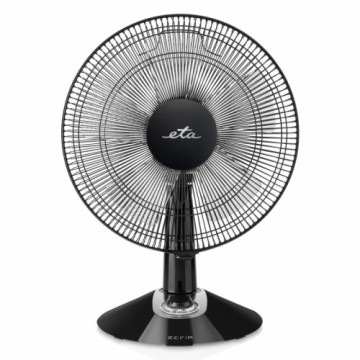 ETA   Zefir 160790010  Table Fan, Number of speeds 3, 45 W, Oscillation, Diameter 30 cm, Black