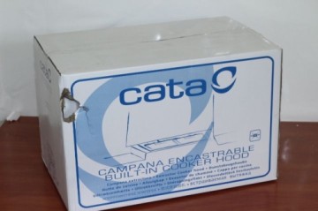 Cata   SALE OUT.  GL 45 X /C Hood, 820m3/h, 65dB, BT3 Engie, 280W, stainless steel  Hood  GL 45 X /C Built-in, Energy efficiency class A, Width 50 cm, Touch, EcoLed, Stainless steel, DAMAGED PACKAGING