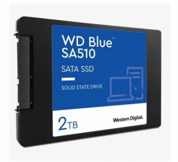 Western Digital   SSD||Blue SA510|2TB|SATA 3.0|Write speed 520 MBytes/sec|Read speed 560 MBytes/sec|2,5"|TBW 500 TB|MTBF 1750000 hours|WDS200T3B0A