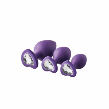 Anal plug Dream Toys Flirts Purple 3 Pieces