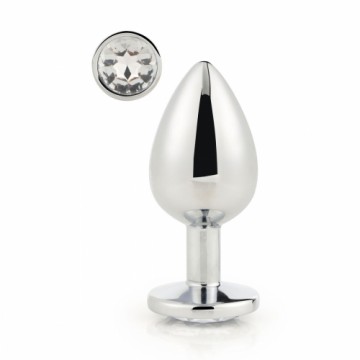 Anal plug Dream Toys Gleaming Love Silver