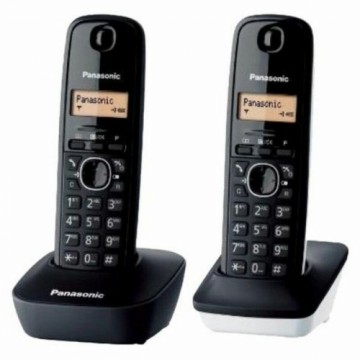 Bezvadu Tālrunis Panasonic KX-TG1612 Melns Melns/Balts