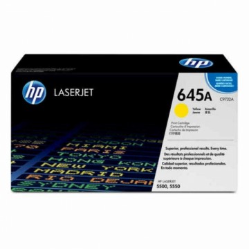 Оригинальный тонер HP 645A Жёлтый