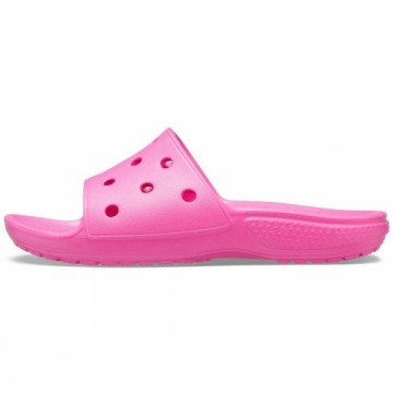 Pludmales sandales Crocs Classic Crocs Slide K Rozā