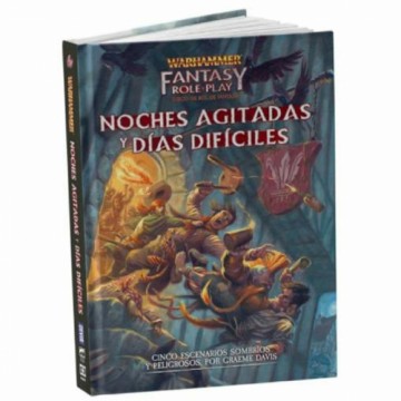 Bigbuy Office Grāmata WARHAMMER ROL : NOCHES AGITADAS Y DIAS DIFICILES