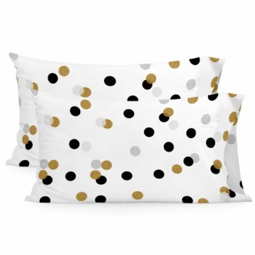 Spilvendrāna HappyFriday Blanc Golden Dots Daudzkrāsains 50 x 75 cm (2 gb.)