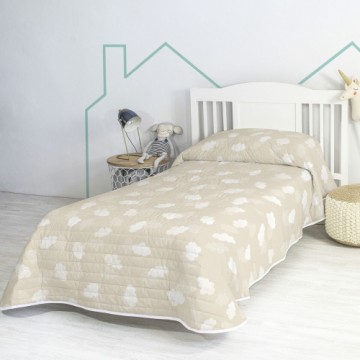 Bedspread (quilt) HappyFriday BASIC KIDS Beige 180 x 260 cm