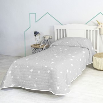 Bedspread (quilt) HappyFriday BASIC KIDS Grey 200 x 260 cm