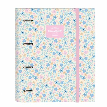 Ring binder BlackFit8 Blossom Multicolour 27 x 32 x 3.5 cm