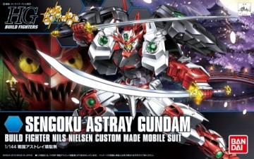 Bandai HGBF 1/144 SENGOKU ASTRAY GUNDAM collectible figurine