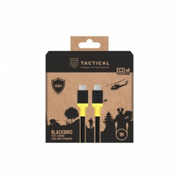 Tactical BlackBird Cable USB4 1m Black|Yellow