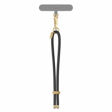 UNIQ Coehl Laurel Handstrap uniwersalny sznurek do telefonu na rękę czarny|black