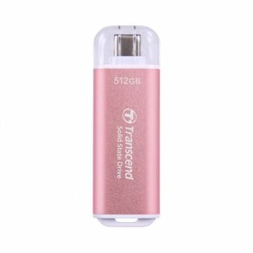 Transcend   SSD USB-C 512GB EXT. PINK/TS512GESD300P