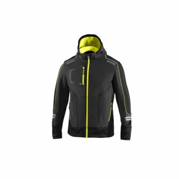 Men's Sports Jacket Sparco Tech TW Yellow Grey