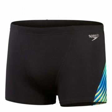 плавки-шорты для мальчиков Speedo Allover Digi V-Cut Чёрный